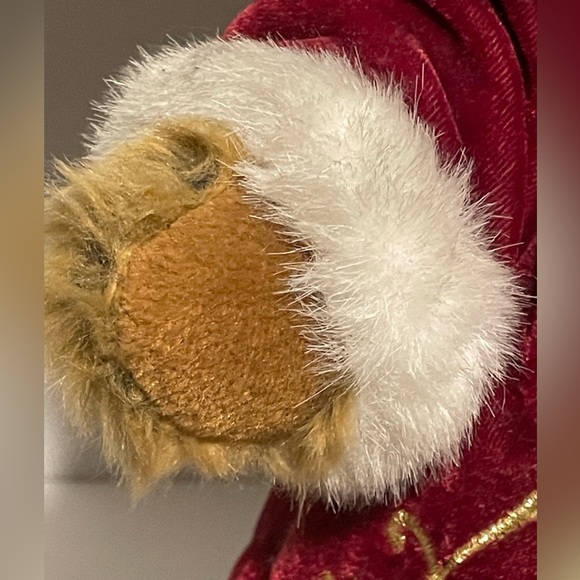 Vintage Dan Dee Collector’s Choice Holiday Bear Red.  16.5” Tall on Stand. - Picture 10 of 12